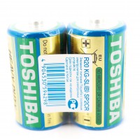 Батарейка Toshiba R20 D Shrink 2 Heavy Duty 1.5V (2/20/200)
