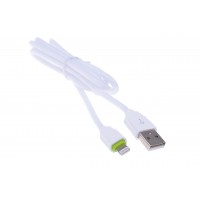 LS07 "LDNIO" USB кабель Lightning 2.4A  длина 1000mm ( Резина)