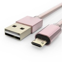 LS24 Двухсторонний металлический USB кабель android " LDNIO"
