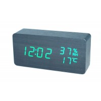 VST-862S Настольные электронные часы, с термометром и влажностью 