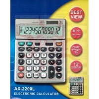 AX-2200L Калькулятор 12-ти разрядный