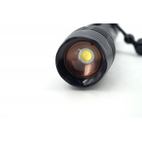 H-611-P50 Ручной аккумуляторный фонарь с зумом