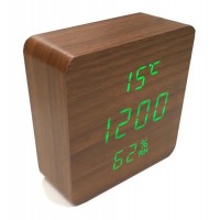 VST-872S Настольные электронные часы, с термометром и влажностью