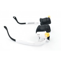 NO.9892RD Лупа очки бинокулярная с LED подсветкой 6x,9х,10х,16х,25х