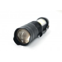 BL-525(H-701) Аккумуляторный фонарь с зумом COB+LED