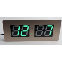 TL3513A-4 Электронные настольные, настенные часы /календарь/термометр (35х15х3)