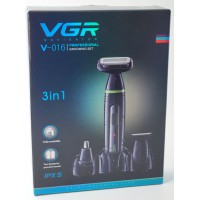 V-016 VGR 3in1 Электробритва/Триммер/Машинка для стрижки волос
