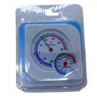 TH-107 Термометр-гигрометр Thermometer in Door or Outdoor, белый