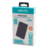 MB-102 MIVO Внешний аккумулятор 10000mAh 2USB Дисплей