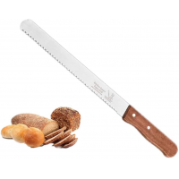 Нож 34,5 см металлический с зубчиками Kitchen Expert Super Doll