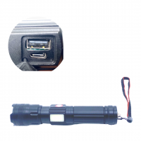 HY-6526 -TG LED Аккумуляторный фонарь с функцией повербанка / 8 режимов