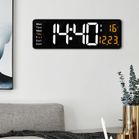 X6629 Настенные электронные часы с пультом