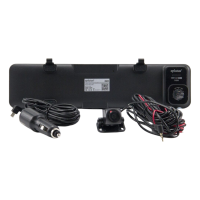 D89 12" Eplutus Видеорегистратор с 2-мя камерами и сенсорным экраном
