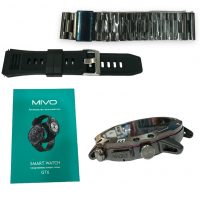 GT6 1.5" Умные часы + беспроводная зарядка "Mivo"