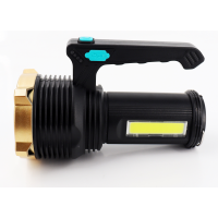 H-977 LED+COB Аккумуляторный ручной фонарь, 5 режимов свечения