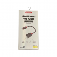 D7 OTG Okami Переходник для  Lightning to USB Converter OTG USB Adapter