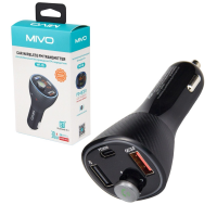 MF-05 Автомобильный FM- модулятор с Bluetooth Mivo / 38 Вт / QC 3.0