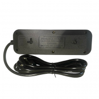 HG-2602 Сетевой фильтр 2 розетки+ 3 USB 2500W Длина кабеля 2 метра