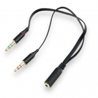 Аудио кабель джек 3.5 наушник и микрофон