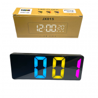 X0712E Цветные Настольные электронные часы, с подсветкой ,будильник, температура