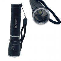 HY-P608 T6 Аккумуляторный ручной фонарь с выносной кнопкой, с зумом