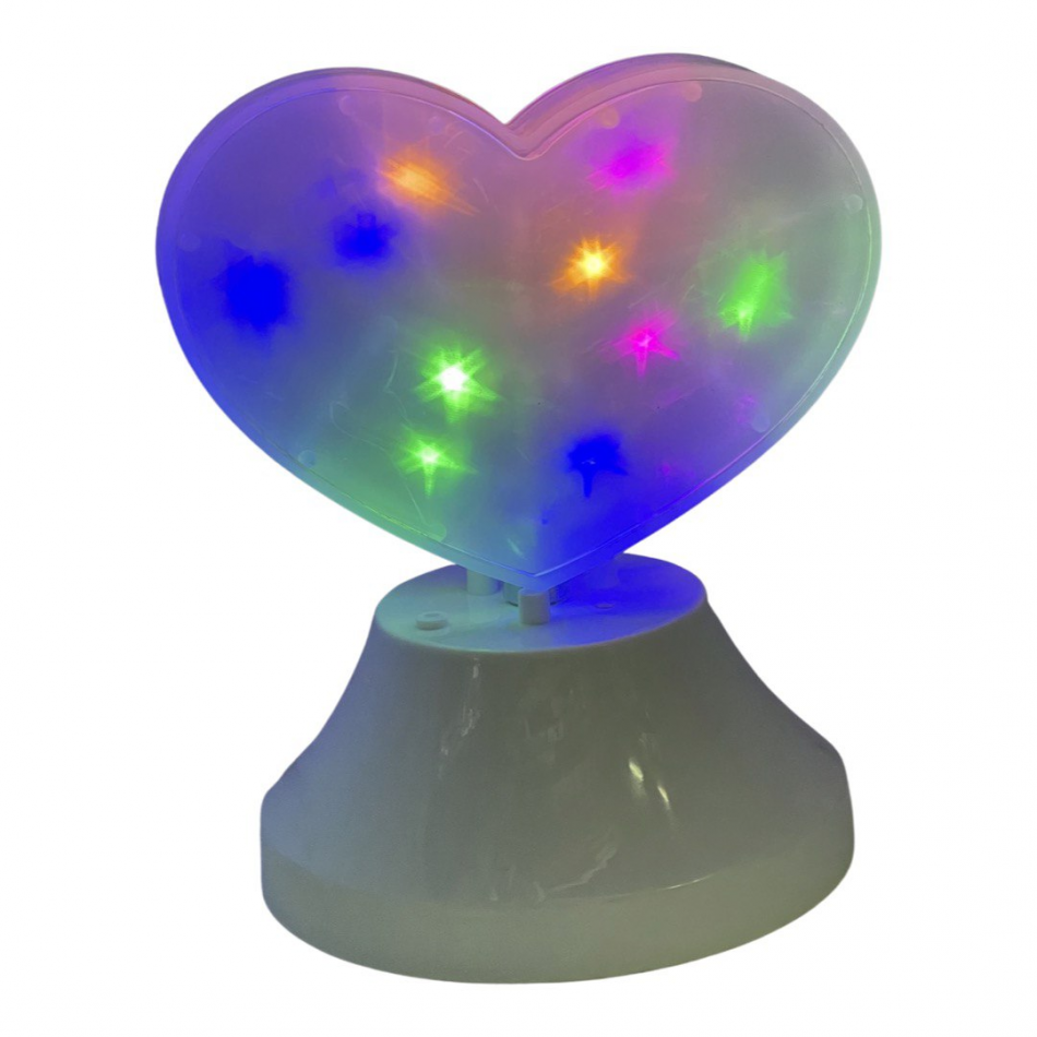 Декоративная новогодняя лампа( сердечко)