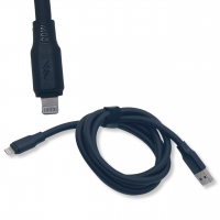G12 USB Кабель Lightning 120W ( мягкая резина, толщина кабеля 0.5 мм)