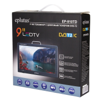 EP-910ТD Телевизор с цифровым тюнером DVB-T2 9" Eplutus