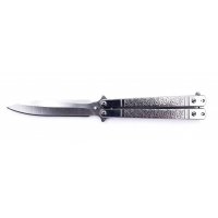 YF 611 Ножик складной (22 см) Бабочка ( Серебристый) (Nev)