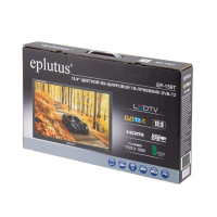 EP-159Т 15.4" Eplutus Телевизор с цифровым тюнером DVB-T2/ HDMI / HD / USB / 3500мАч