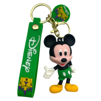 Брелок для ключей Микки Маус мальчик, зеленый