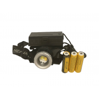 HT-839 Аккумуляторный налобный фонарь с зумом/2 LED 