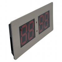 TL3513A-1 Электронные настольные, настенные часы /календарь/термометр (35х15х3)