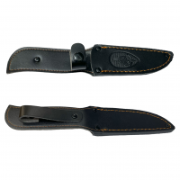 GD-1001 Нож Кортик 26 см ( Черный ) ( Кожаные ножны )