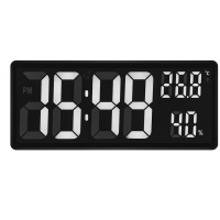 3808L-6 Электорные часы, настенные, настольные,с термометром и гигрометром