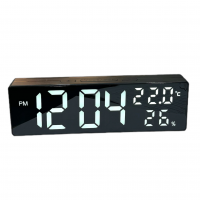 DX-001 ( Белые ) Электронные часы с температурой и влажностью
