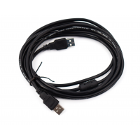 Кабель Удлинительпапа-папа 3м с фильтром AAUSB 2.0 A(M) - USB A(M) черный 