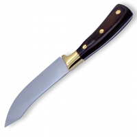 TA7  Золотой , Нож кухонный Дамасская сталь, длина лезвия 18X4 см