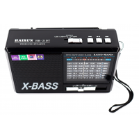 HR-21BT Hairun Аккумуляторный Радиоприемник с Bluetooth/USB/SD/ Фонарик