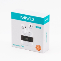 MT-07 Беспроводные наушники MIVO Bluetooth 5.0 с сенсорным управлением и LED дисплеем