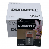 9V Батарейка DURACELL 6LF22/6LR61 BL-1 (1/12)
