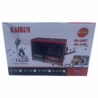 HR-20BT Hairun Аккумуляторный Радиоприемник с Bluetooth/USB/SD/ Фонарик