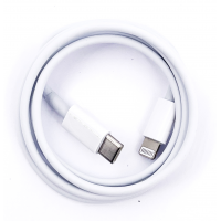 USB Кабель Type-C на Lightning, белый/кольцо