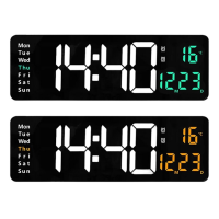 X6629 Настенные электронные часы с пультом