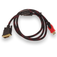 A406 Кабель HDMI-DVI M/M 1,5м (в оплетке)				