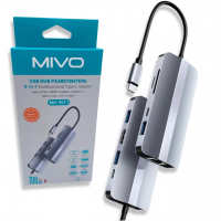 MH-9011 Mivo Многофункциональный USB HUB разветвитель 9в1 для компьютера