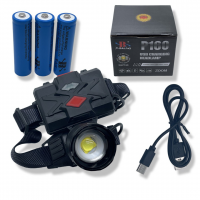 BL-8077-P160 Аккумуляторный налобный фонарь с зумом
