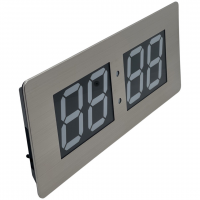 TL3513A-6 Электронные настольные, настенные часы /календарь/термометр (35х15х3)
