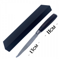 Нож кухонный Дамасская сталь, длина лезвия 13 см.