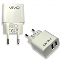 MP-228 Mivo Сетевое зарядное устройство 2 USB 2.4A